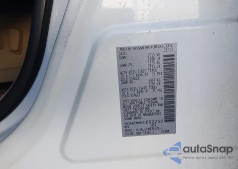 2014 Nissan Pathfinder Platinum из США, поврежденный, VIN 5N1AR2MN8EC652250